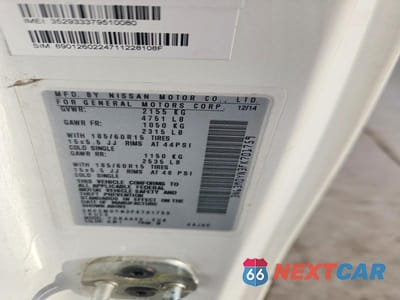 Zdjęcie 13 z 13 samochodu: 2015 CHEVROLET CITY EXPRESS LS DELIVERY VAN VIN:3N63M0YN3FK701759 - miniatura