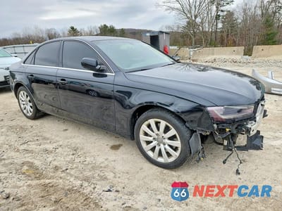 Czwarte zdjęcie samochodu z boku: 2013 AUDI A4 PREMIUM VIN:WAUBFAFL9DA067711 - miniatura