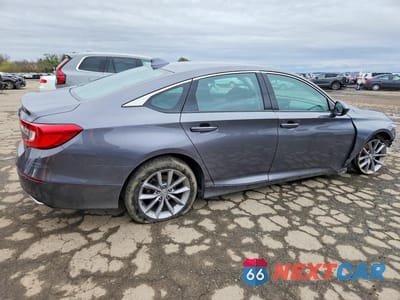 Trzecie zdjęcie samochodu z tyłu: 2021 HONDA ACCORD LX VIN:1HGCV1F15MA030424 - miniatura