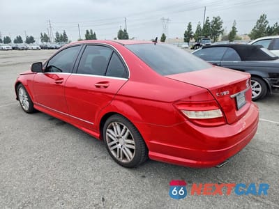 Drugie zdjęcie samochodu z przodu: 2009 MERCEDES-BENZ C 300 VIN:WDDGF54X59R077558 - miniatura