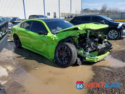 Czwarte zdjęcie samochodu z boku: 2023 DODGE CHARGER R VIN:2C3CDXCT3PH671754 - miniatura