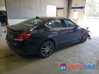 Trzecie zdjęcie samochodu z tyłu: 2020 GENESIS G70 3.3T VIN:KMTG34LE5LU054090 - miniatura