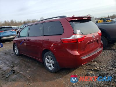Drugie zdjęcie samochodu z przodu: 2020 TOYOTA SIENNA LE 8-PASSENGER VIN:5TDKZ3DC1LS043252 - miniatura
