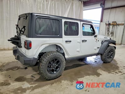 Trzecie zdjęcie samochodu z tyłu: 2025 JEEP WRANGLER SPORT VIN:1C4PJXDN4SW591900 - miniatura