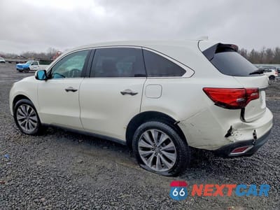Drugie zdjęcie samochodu z przodu: 2014 ACURA MDX TECHNOLOGY VIN:5FRYD4H47EB037303 - miniatura