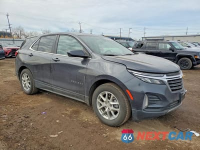 Czwarte zdjęcie samochodu z boku: 2022 CHEVROLET EQUINOX LT VIN:3GNAXKEV3NS233037 - miniatura
