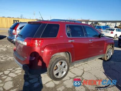 Trzecie zdjęcie samochodu z tyłu: 2012 GMC TERRAIN SLT VIN:2GKALWEK6C6257415 - miniatura