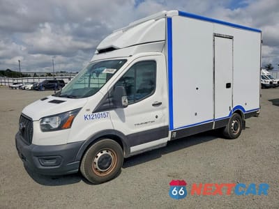 2021 FORD TRANSIT DELIVERY TRUCK 1FDBW5Z87MKA84384 - główne zdjęcie licytacji z USA - miniatura