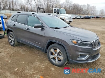 Czwarte zdjęcie samochodu z boku: 2021 JEEP CHEROKEE LIMITED VIN:1C4PJMDX3MD178302 - miniatura