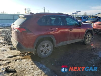 Trzecie zdjęcie samochodu z tyłu: 2022 TOYOTA RAV4 XLE VIN:2T3P1RFV9NW321296 - miniatura