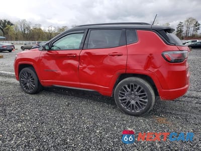 Drugie zdjęcie samochodu z przodu: 2023 JEEP COMPASS LIMITED VIN:3C4NJDCN1PT567543 - miniatura