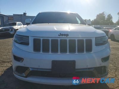 Piąte zdjęcie samochodu w środku: 2015 JEEP GRAND CHEROKEE OVERLAND VIN:1C4RJECG0FC152927 - miniatura