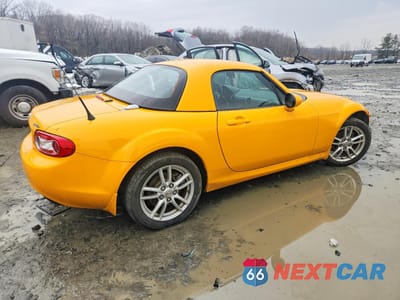 Trzecie zdjęcie samochodu z tyłu: 2009 MAZDA MX-5 MIATA VIN:JM1NC25F190201344 - miniatura