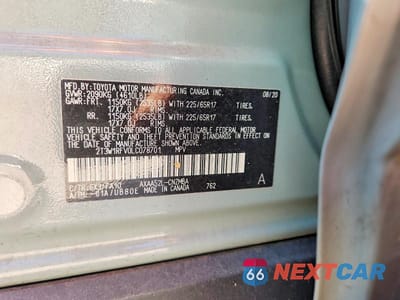 Zdjęcie 14 z 14 samochodu: 2020 TOYOTA RAV4 XLE VIN:2T3W1RFV0LC078701 - miniatura
