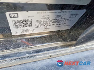 Zdjęcie 12 z 12 samochodu: 2021 CHEVROLET SILVERADO K1500 LT TRAIL BOSS VIN:1GCPYFED7MZ439980 - miniatura