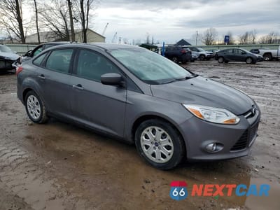 Czwarte zdjęcie samochodu z boku: 2012 FORD FOCUS SE VIN:1FAHP3F25CL367039 - miniatura