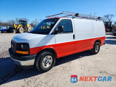 2017 GMC SAVANA 3500 CARGO UTILITY / SERVICE VAN 1GTZ7GFGXH1242963 - główne zdjęcie licytacji z USA - miniatura