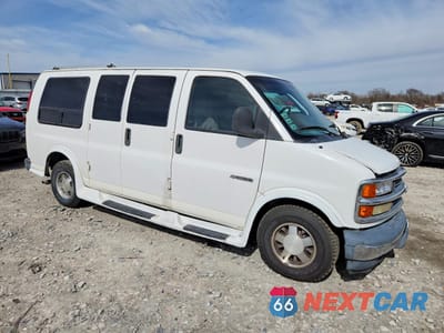 Czwarte zdjęcie samochodu z boku: 1998 CHEVROLET EXPRESS G1500 VIN:1GBFG15R7W1069410 - miniatura