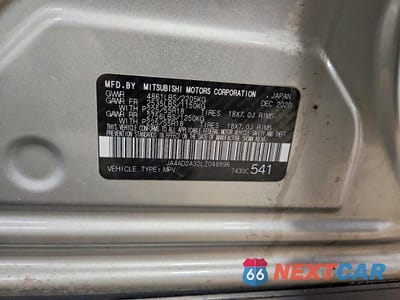 Zdjęcie 14 z 14 samochodu: 2020 MITSUBISHI OUTLANDER ES VIN:JA4AD2A32LZ048896 - miniatura