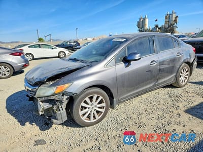 2012 HONDA CIVIC EXL 19XFB2F98CE045561 - główne zdjęcie licytacji z USA - miniatura