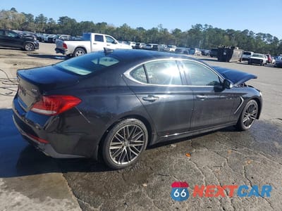 Trzecie zdjęcie samochodu z tyłu: 2019 GENESIS G70 2.0T ADVANCED VIN:KMTG34LA6KU027198 - miniatura