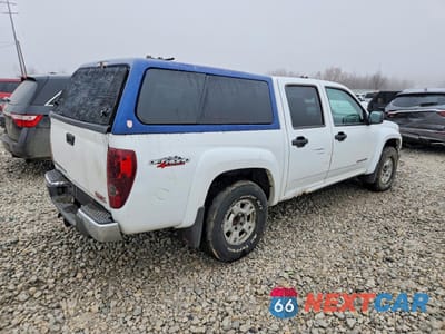 Trzecie zdjęcie samochodu z tyłu: 2005 GMC CANYON VIN:1GTDT136358211829 - miniatura