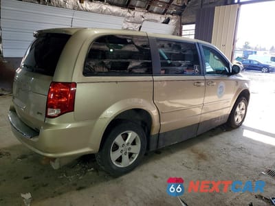 Trzecie zdjęcie samochodu z tyłu: 2013 DODGE GRAND CARAVAN SE VIN:2C4RDGBG0DR703527 - miniatura