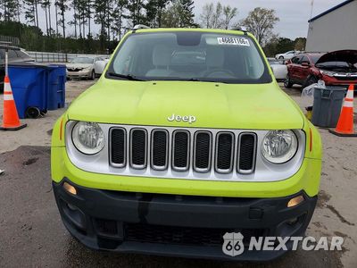Piąte zdjęcie samochodu w środku: 2017 JEEP RENEGADE LIMITED VIN:ZACCJADB5HPF24083 - miniatura