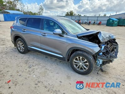 Czwarte zdjęcie samochodu z boku: 2019 HYUNDAI SANTA FE SE 2.4L VIN:5NMS23AD9KH116516 - miniatura
