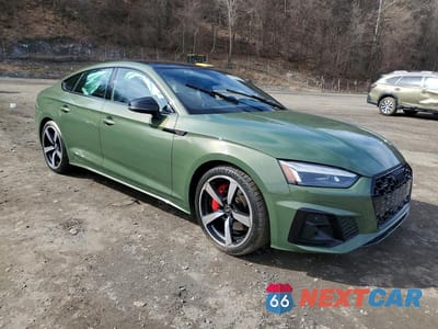Czwarte zdjęcie samochodu z boku: 2024 AUDI A5 PREMIUM PLUS 45 VIN:WAUFACF59RA103174 - miniatura
