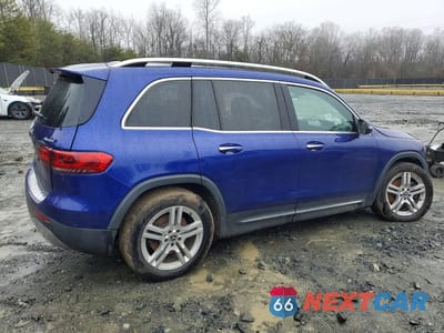 Trzecie zdjęcie samochodu z tyłu: 2021 MERCEDES-BENZ GLB 250 4MATIC VIN:W1N4M4HBXMW154083 - miniatura