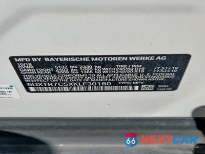 Zdjęcie 13 z 13 samochodu: 2019 BMW X3 SDRIVE30I VIN:5UXTR7C5XKLF30160 - miniatura