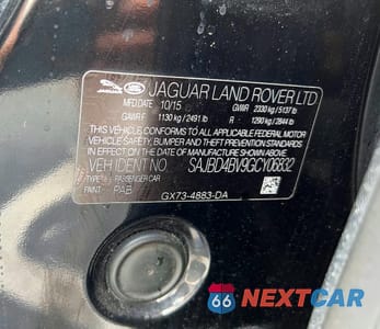 Zdjęcie 10 z 12 samochodu: 2016 JAGUAR XF PREMIUM VIN:SAJBD4BV9GCY06832 - miniatura