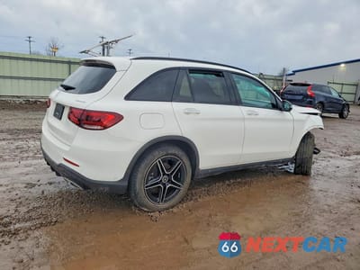 Trzecie zdjęcie samochodu z tyłu: 2022 MERCEDES-BENZ GLC 300 4MATIC VIN:W1N0G8EB7NV369316 - miniatura