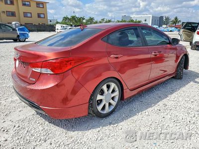Trzecie zdjęcie samochodu z tyłu: 2013 HYUNDAI ELANTRA LIMITED VIN:5NPDH4AE4DH292773 - miniatura