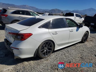 Trzecie zdjęcie samochodu z tyłu: 2022 HONDA CIVIC SPORT VIN:2HGFE2F58NH587949 - miniatura