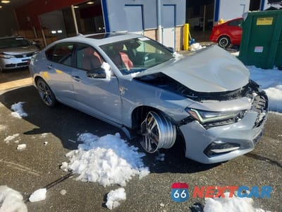 Czwarte zdjęcie samochodu z boku: 2024 ACURA TLX A-SPEC VIN:19UUB6F52RA001998 - miniatura