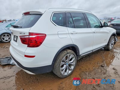 Trzecie zdjęcie samochodu z tyłu: 2017 BMW X3 XDRIVE28I VIN:5UXWX9C38H0W70325 - miniatura