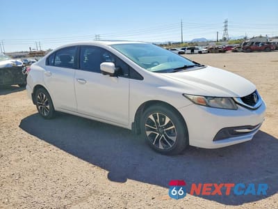 Czwarte zdjęcie samochodu z boku: 2015 HONDA CIVIC EX VIN:2HGFB2F8XFH520628 - miniatura