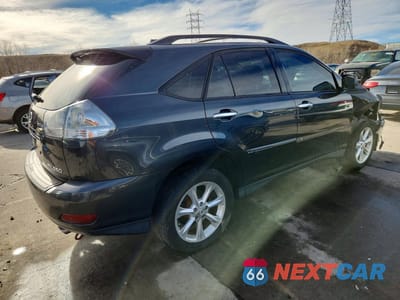 Trzecie zdjęcie samochodu z tyłu: 2009 LEXUS RX 350 BASE VIN:2T2HK31U39C101659 - miniatura