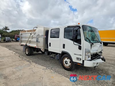 Czwarte zdjęcie samochodu z boku: 2024 ISUZU NPR HD DUMP TRUCK VIN:54DC4J1D9RS213762 - miniatura