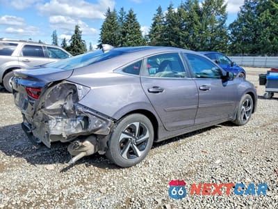 Trzecie zdjęcie samochodu z tyłu: 2022 HONDA INSIGHT EX VIN:19XZE4F57NE003723 - miniatura