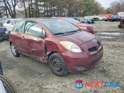 Czwarte zdjęcie samochodu z boku: 2010 TOYOTA YARIS BASE VIN:JTDJT4K32A5312710 - miniatura