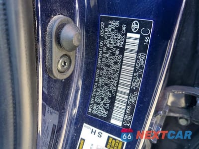 Zdjęcie 12 z 12 samochodu: 2022 TOYOTA COROLLA HYBRID LE VIN:JTDEAMDE5NJ056436 - miniatura