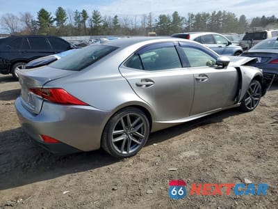Trzecie zdjęcie samochodu z tyłu: 2017 LEXUS IS 300 BASE VIN:JTHCM1D22H5024705 - miniatura