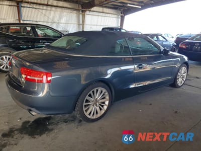 Trzecie zdjęcie samochodu z tyłu: 2010 AUDI A5 PREMIUM PLUS VIN:WAULFAFH9AN023437 - miniatura