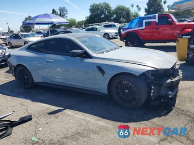 Czwarte zdjęcie samochodu z boku: 2026 BMW M4 COMPETITION VIN:WBS33HK03TCV53835 - miniatura