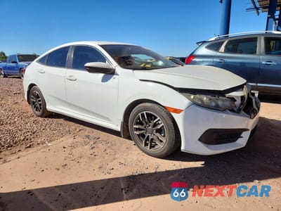 Czwarte zdjęcie samochodu z boku: 2017 HONDA CIVIC LX VIN:19XFC2F51HE012855 - miniatura