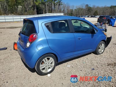 Trzecie zdjęcie samochodu z tyłu: 2013 CHEVROLET SPARK LS VIN:KL8CB6S90DC508746 - miniatura