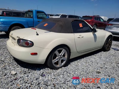 Trzecie zdjęcie samochodu z tyłu: 2007 MAZDA MX-5 MIATA VIN:JM1NC25F670129179 - miniatura